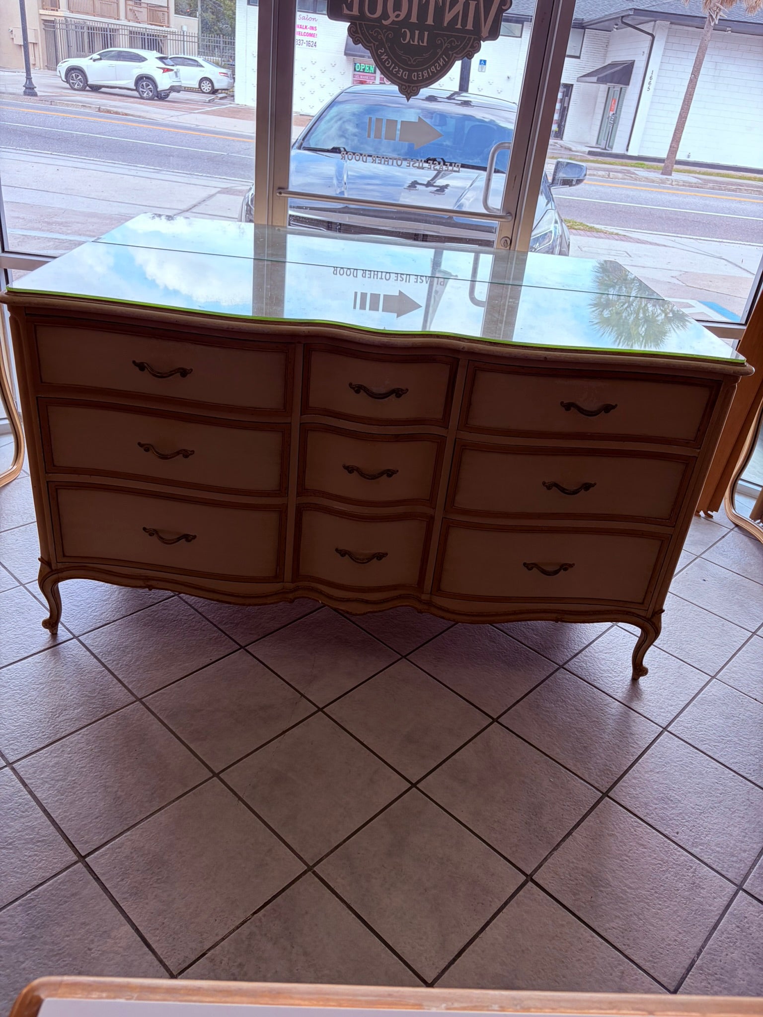Drexel French Provincial Dresser with Mirror