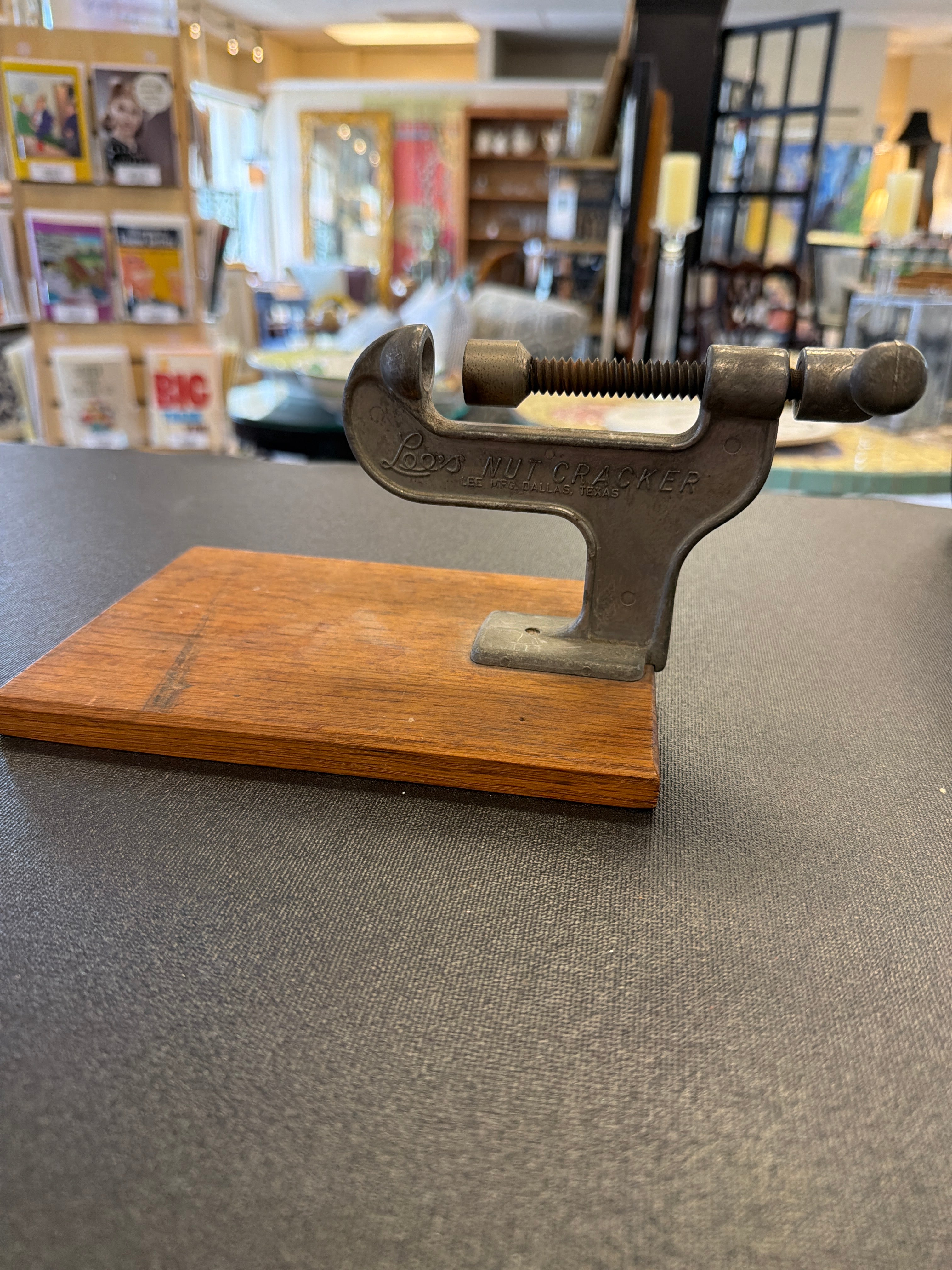 Antique cast iron nutcracker