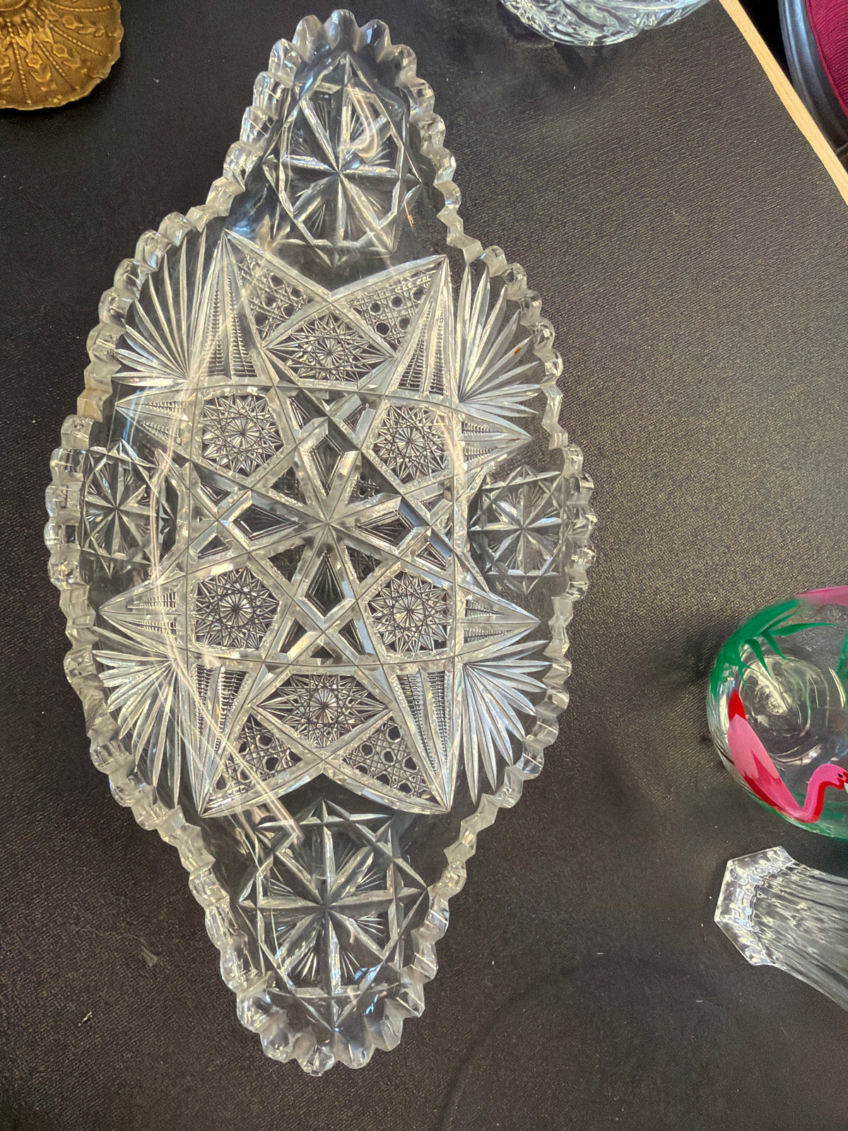 ABP Cut Crystal Dish