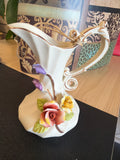 Vintage 5-inch Capodimonte pitcher vase