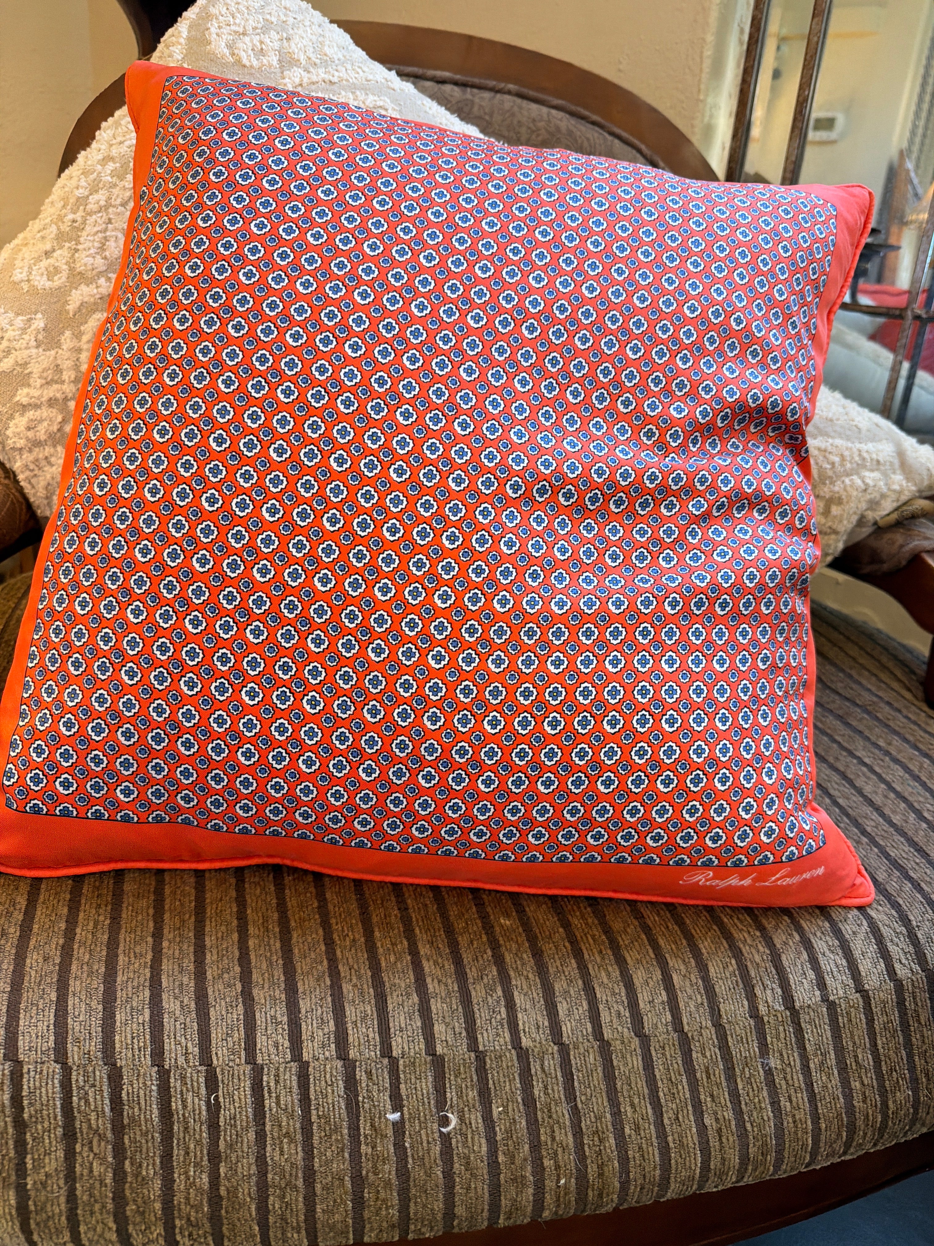 Ralph Lauren Silk Pillow
