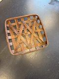 Vintage tobacco basket