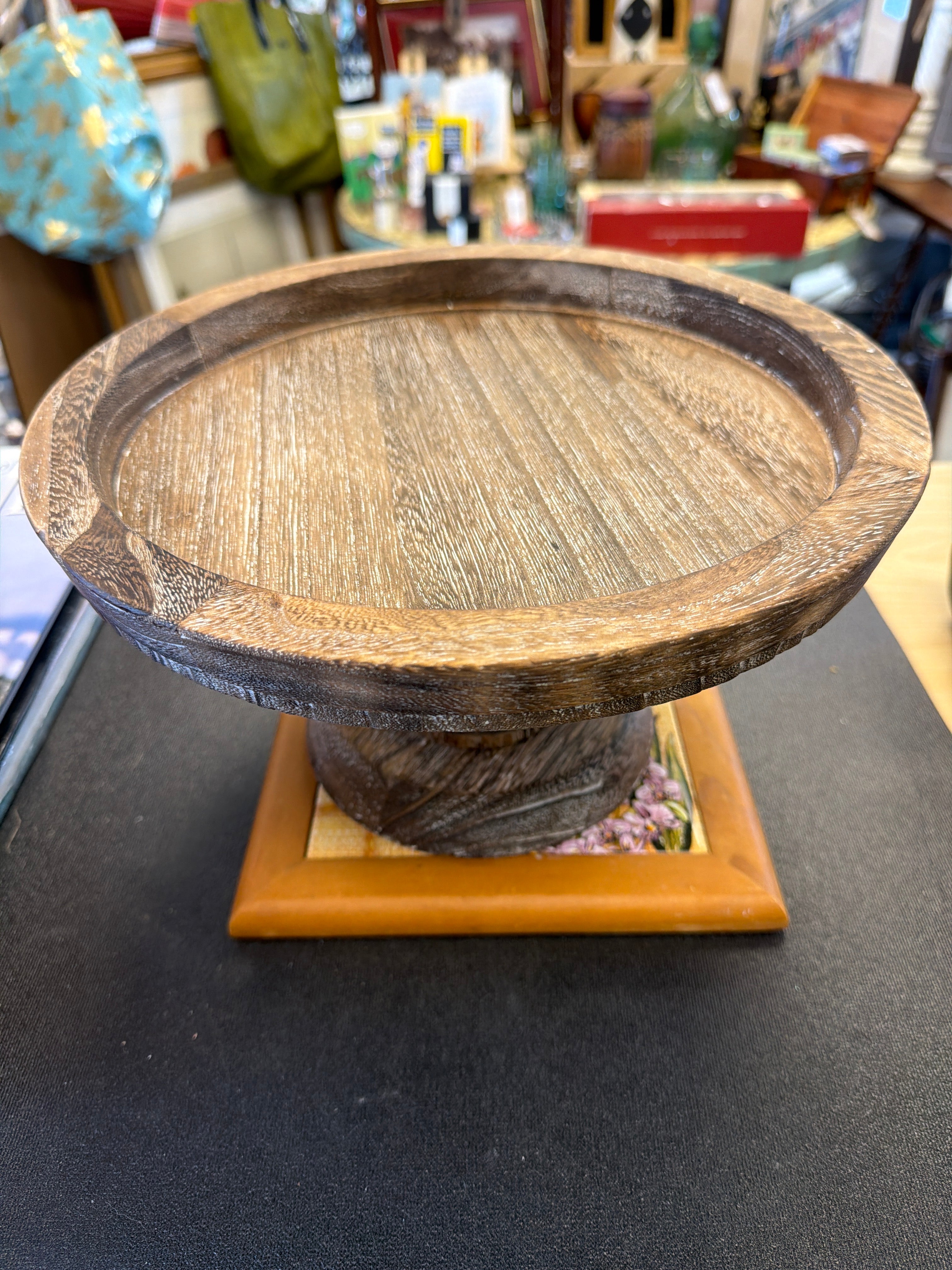 Wooden Cake Stand