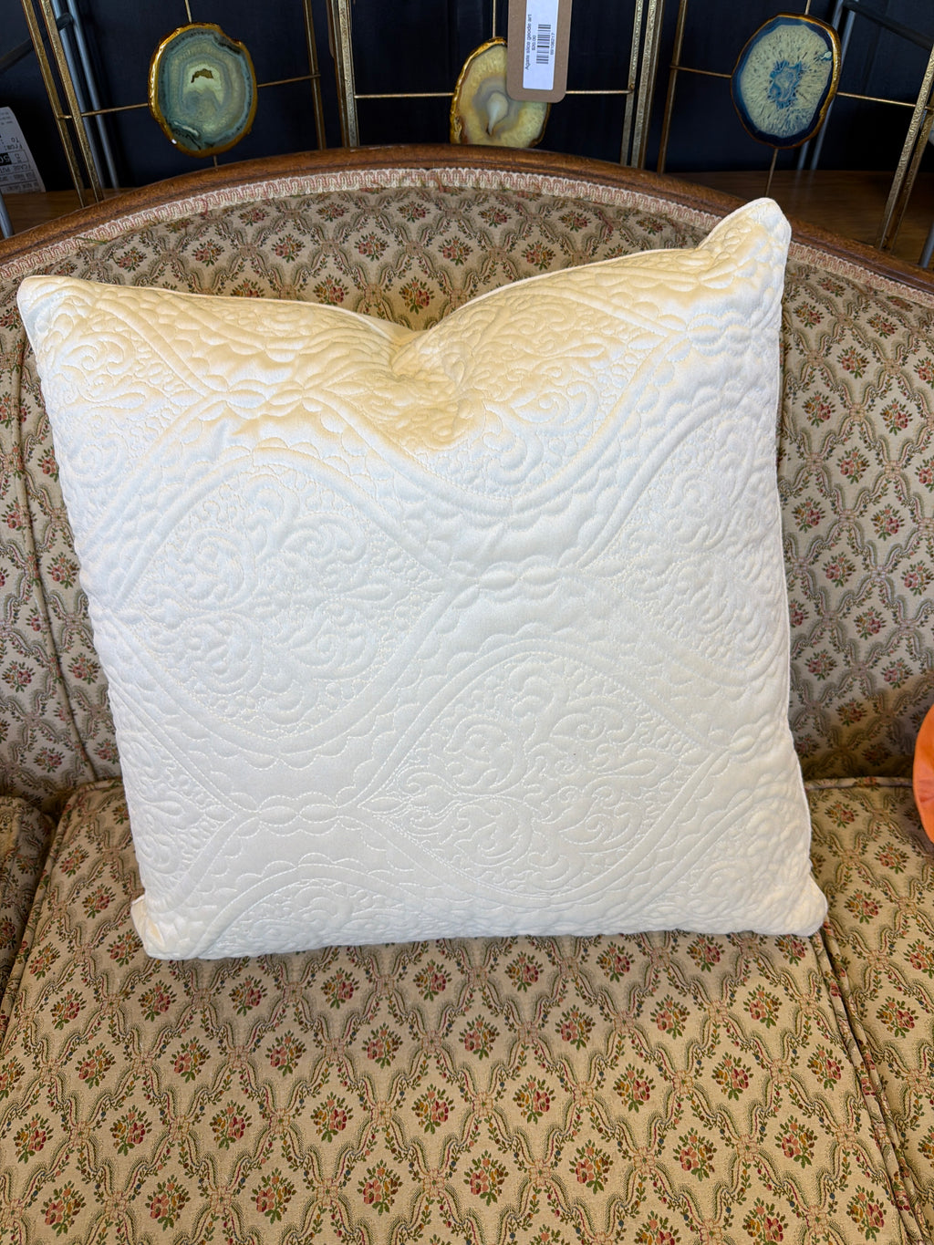 Luxury linen flax pillow