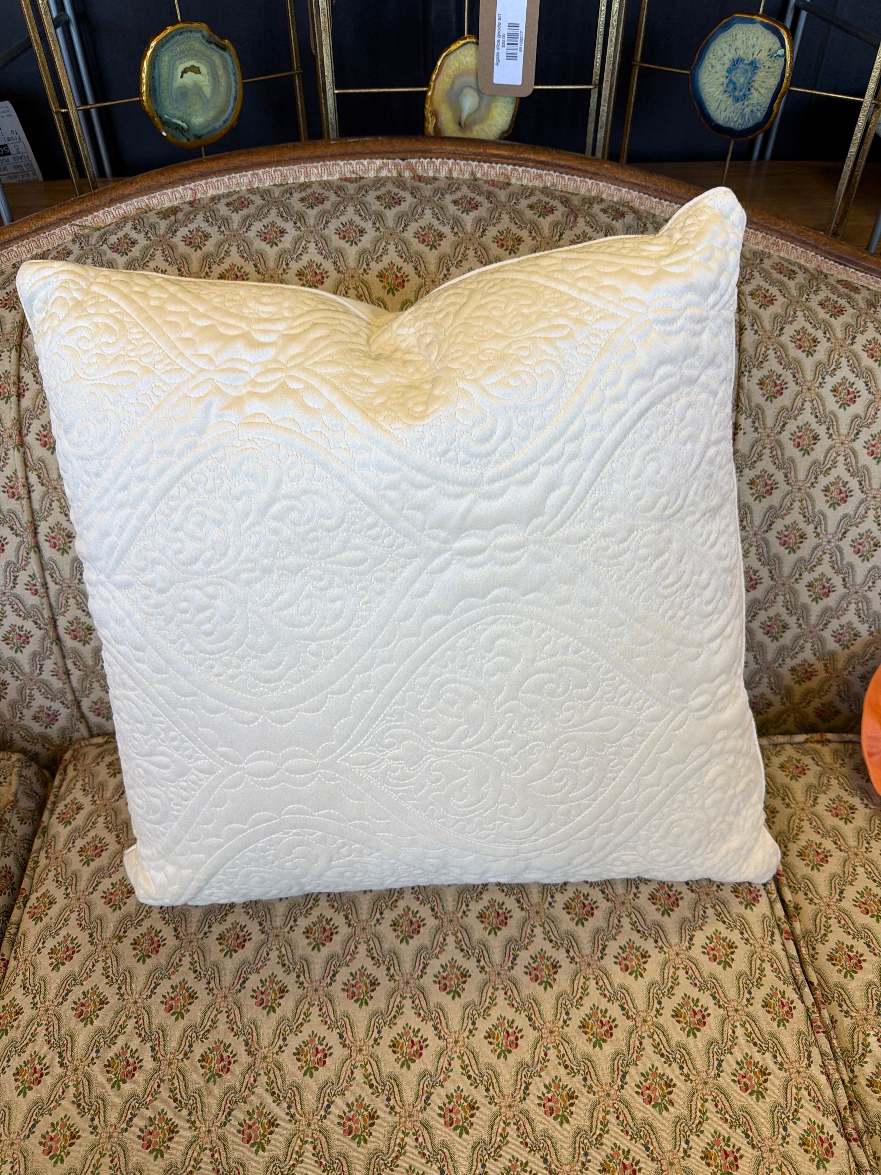 Luxury linen flax pillow
