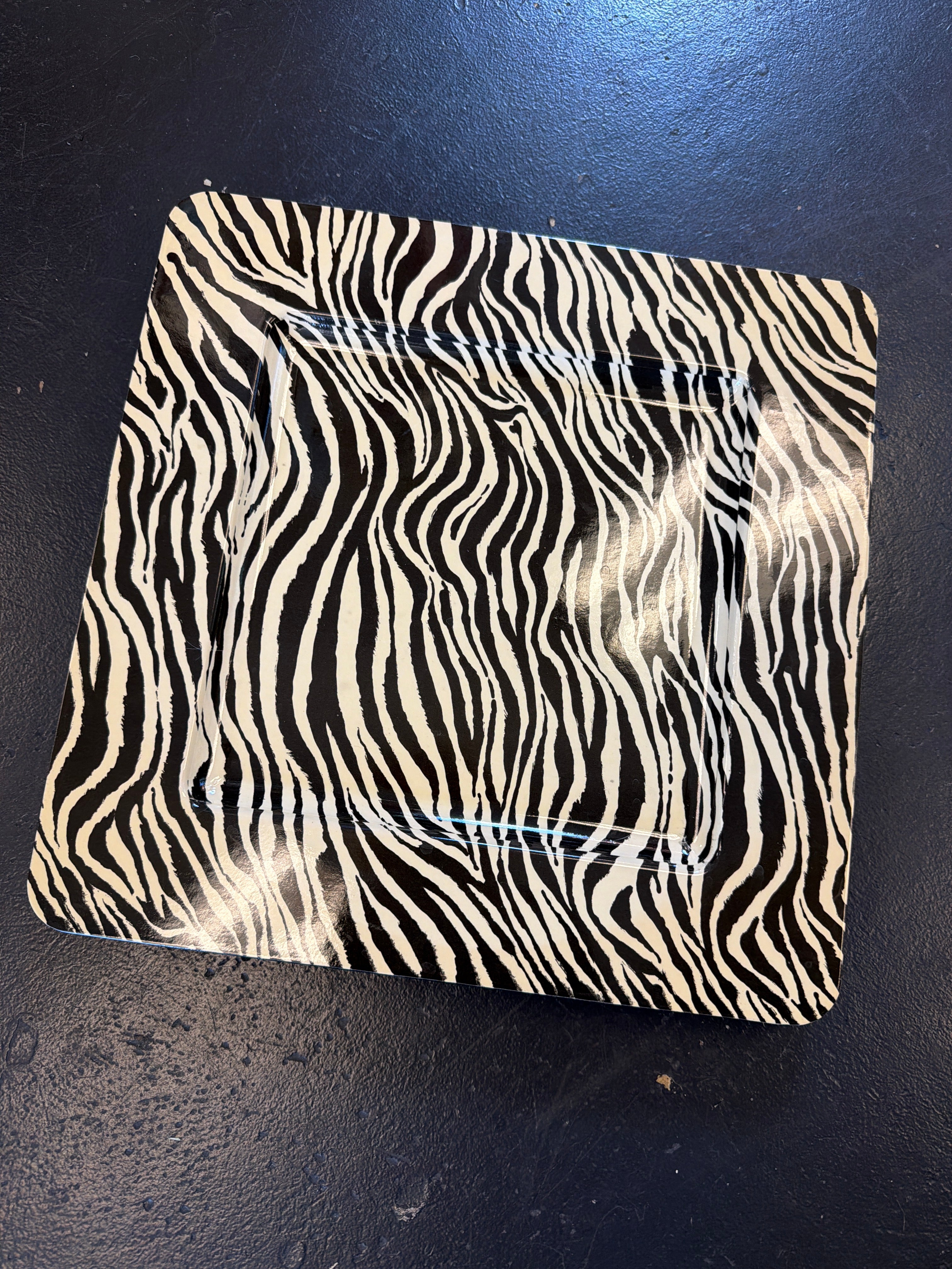 (4) Zebra Print Chargers