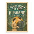 Best Husband So Far – Funny Anniversary Card