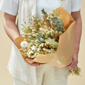 Natural Classic Dried Bouquet | Farmhouse Home Decor