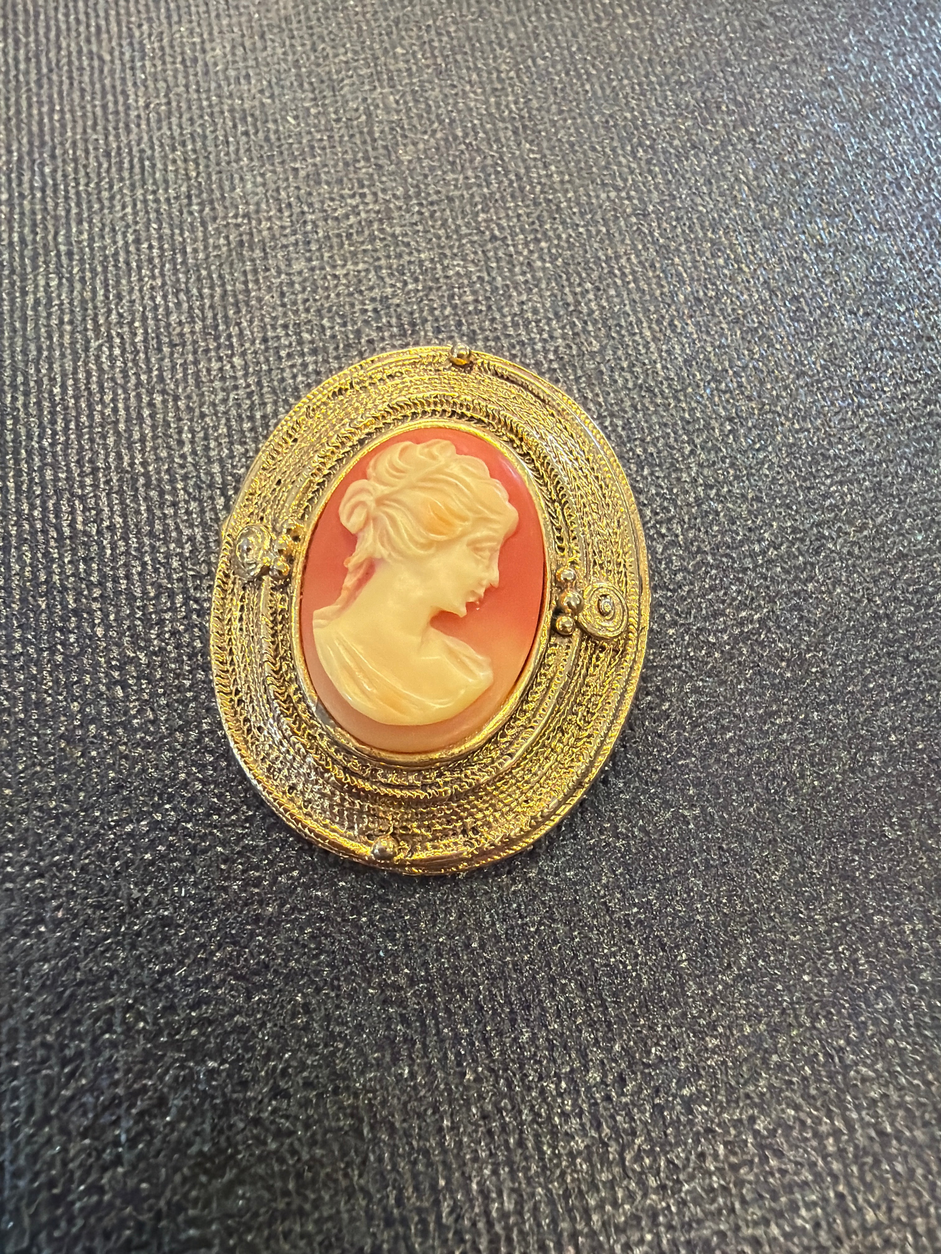 Cameo Brooch