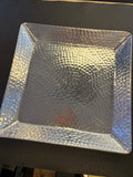 Vintage square silver platter