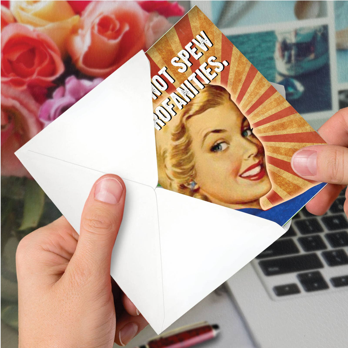 Birthday Card - Spew Profanities