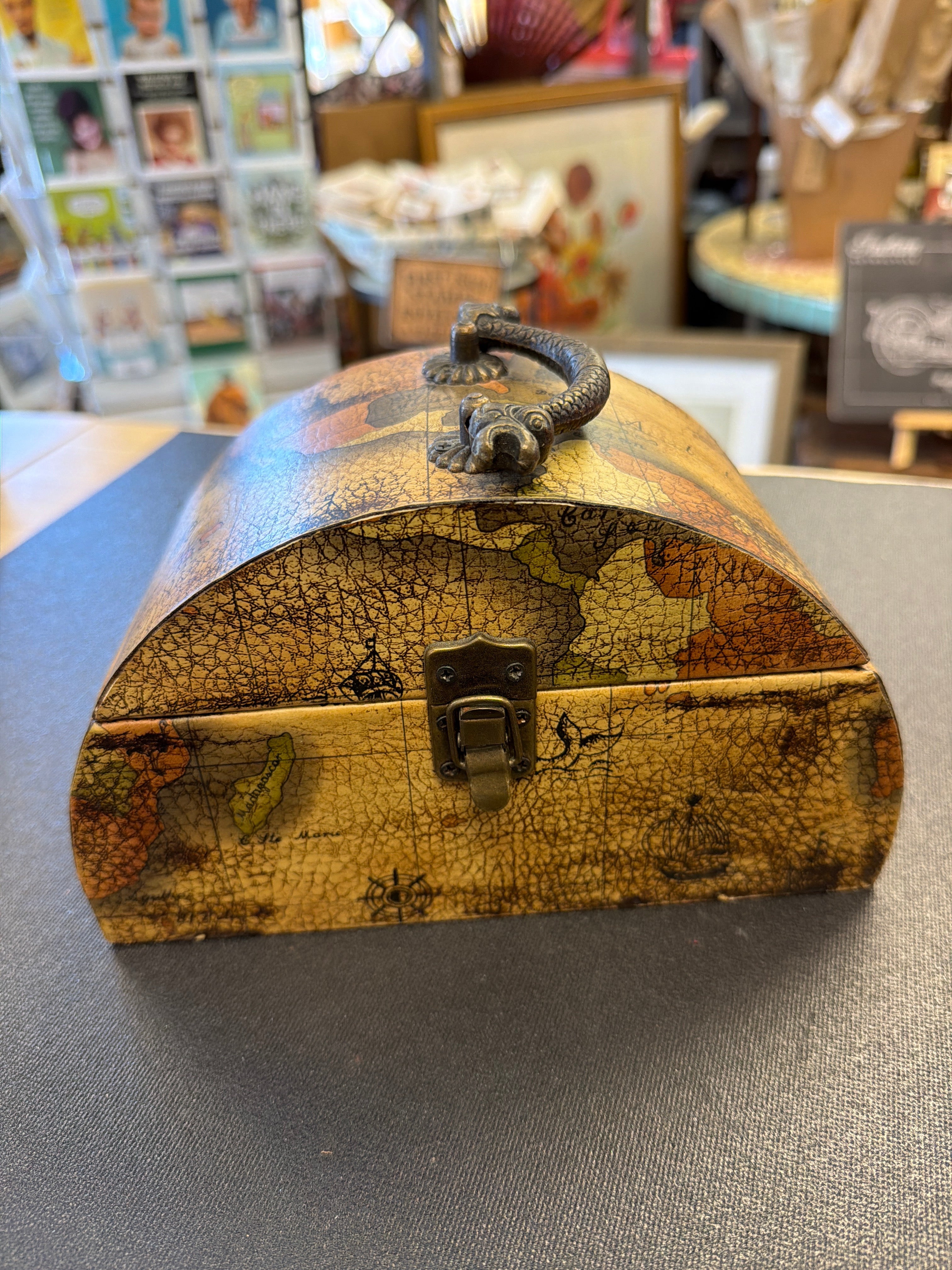 World Map Treasure Chest