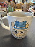 Cat in Hat and Bow Tie mug
