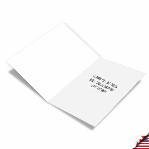 Birthday Card -  Unlit Men Stiff Joints
