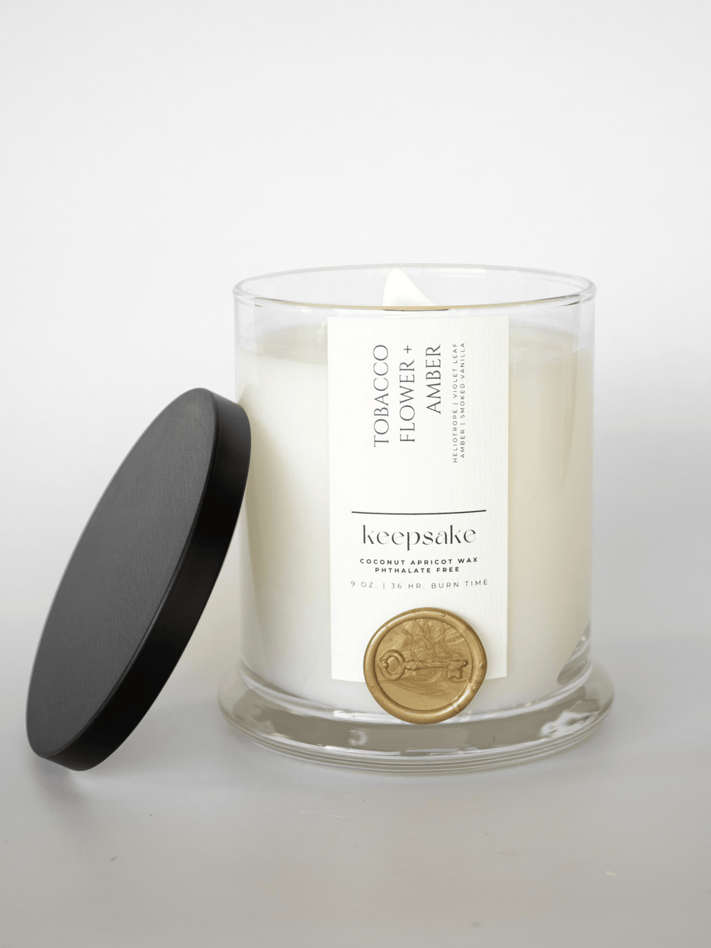 9 oz. Luxury Candle - Tobacco Flower + Amber