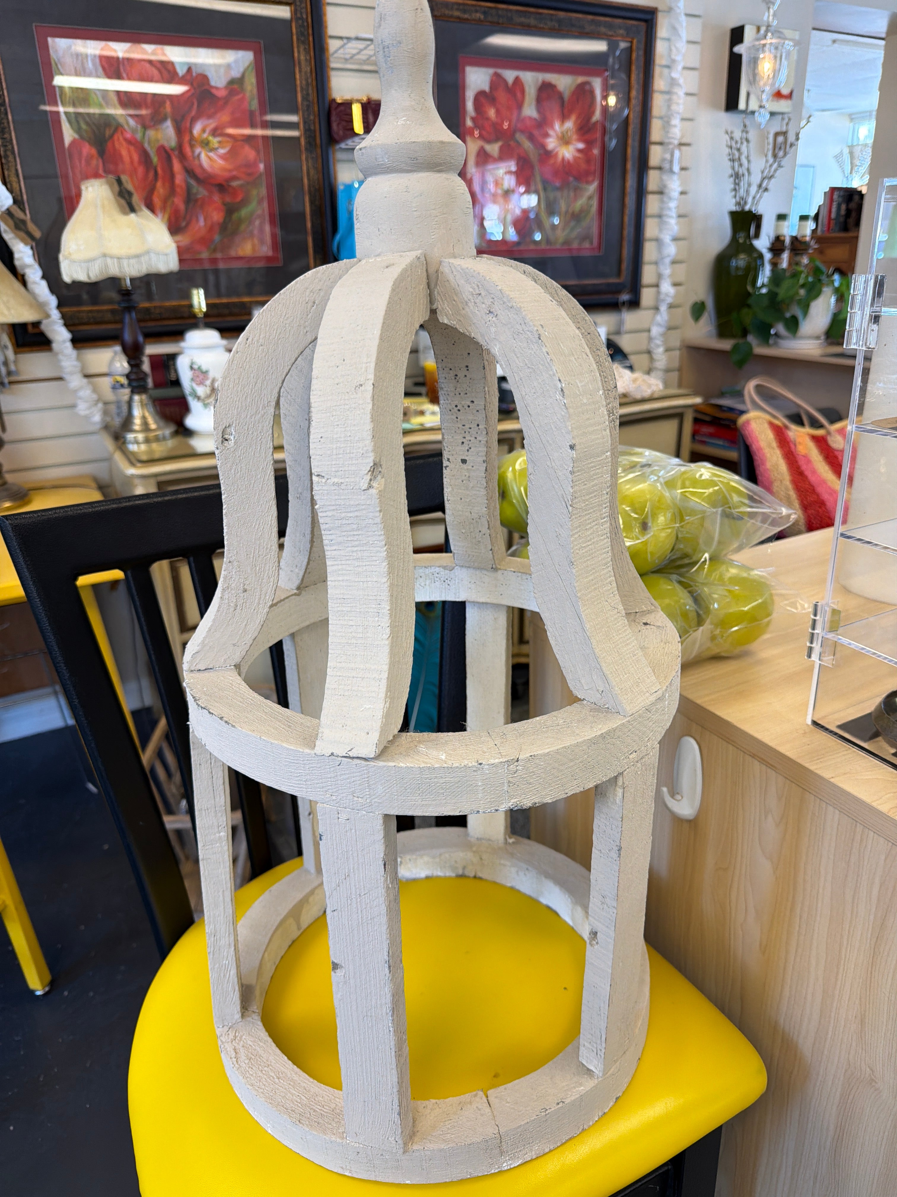 Crown-style farmhouse lantern