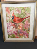 Watercolor Cardinal- Grace Lindwirth
