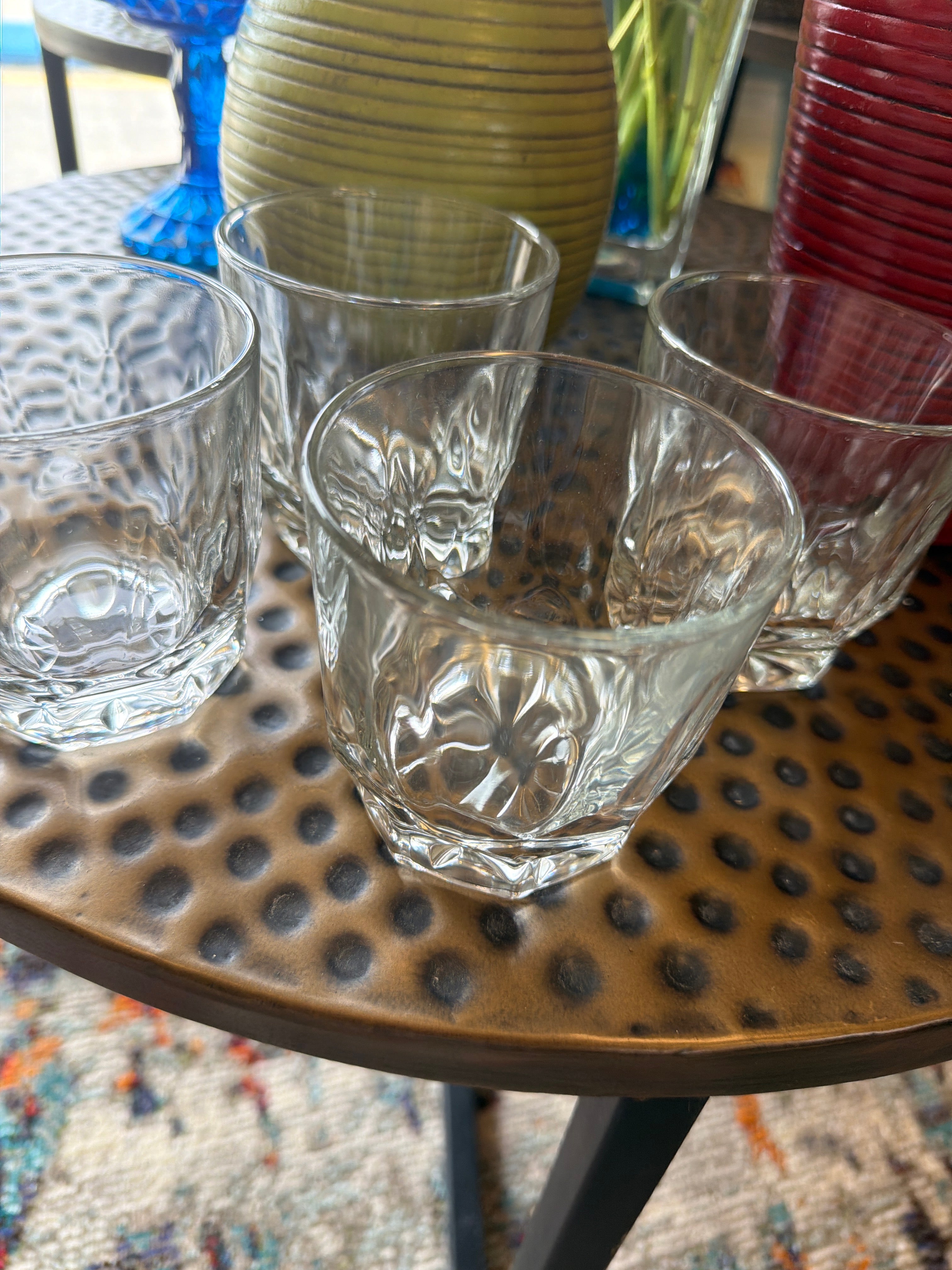 1960s Arcoroc Artic glasses (4)