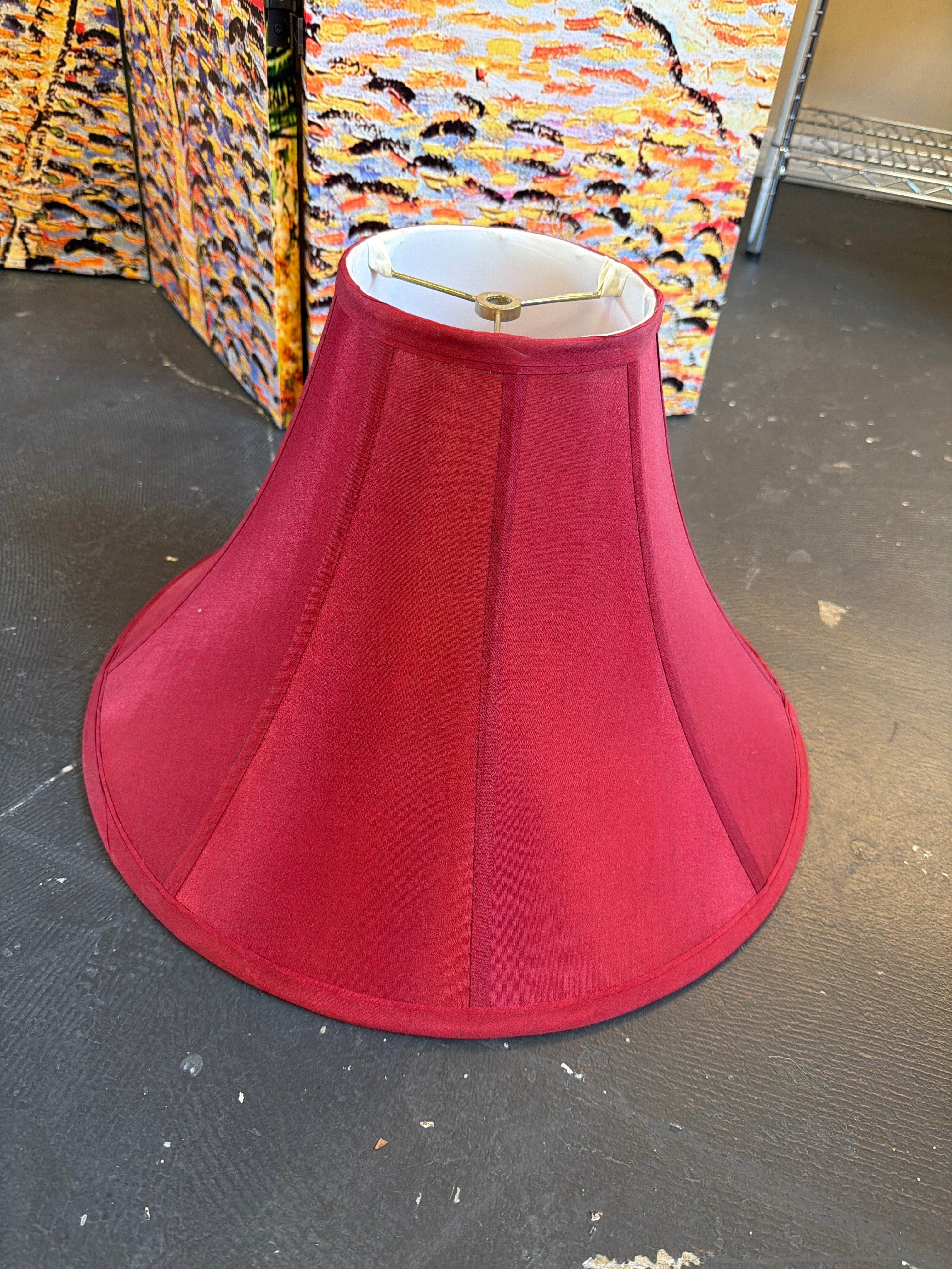 Red Lampshade