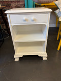 White Wooden Nightstand