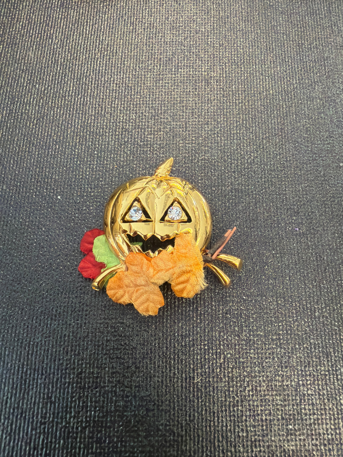 Gold Pumpkin Pin