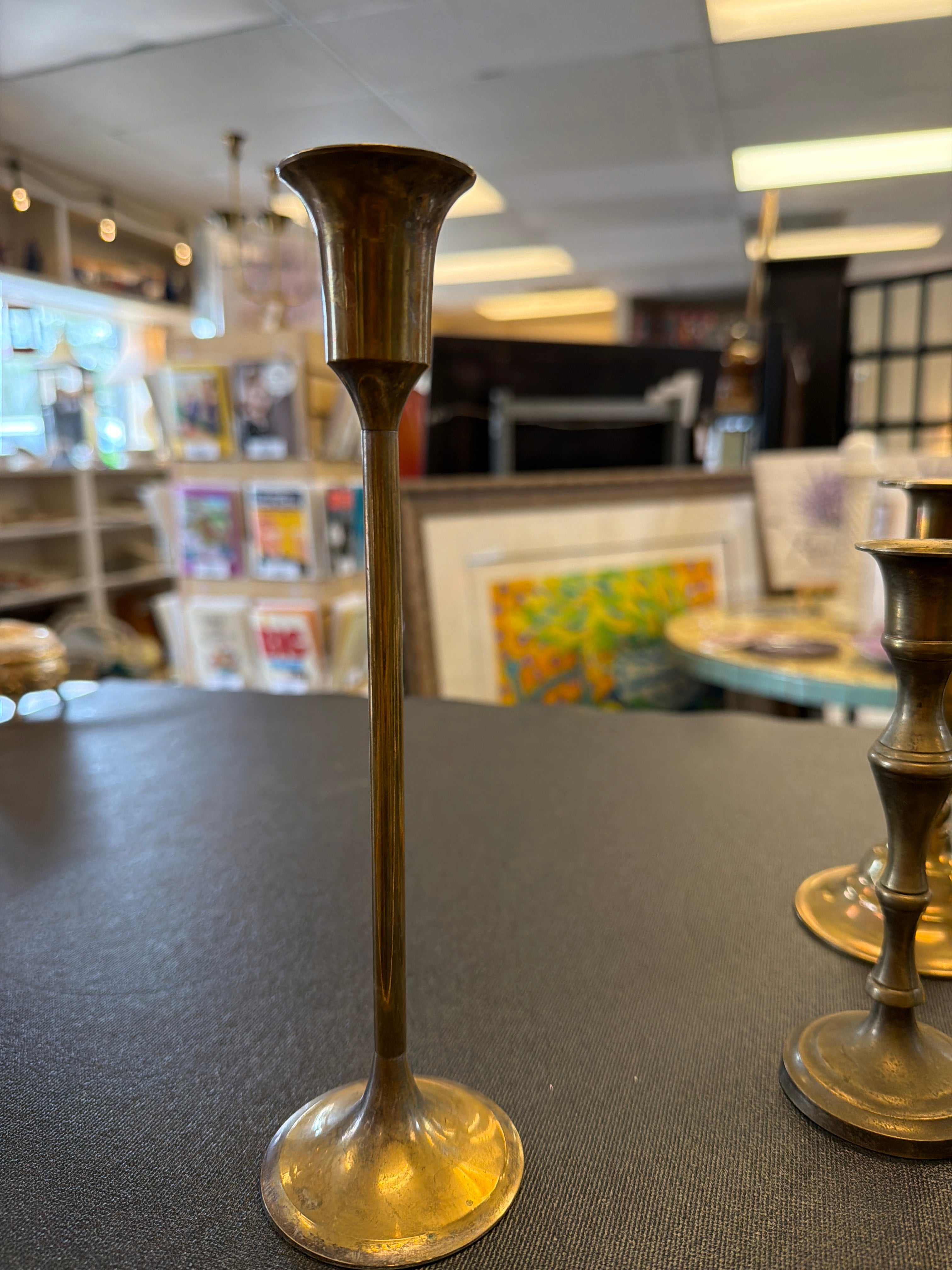 Brass candlestick