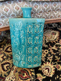 Vintage Teal Vase