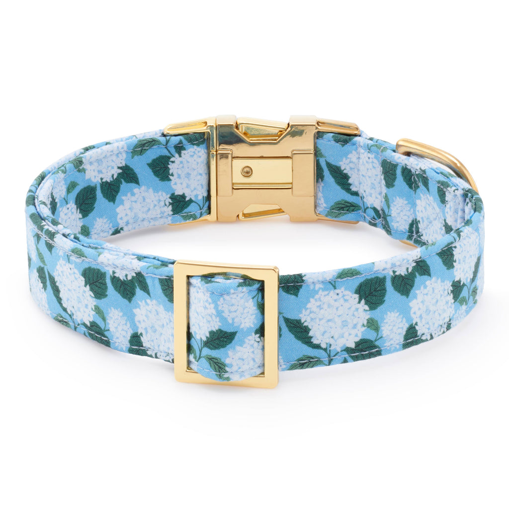 Hydrangea Dog Collar: M - 14-19”