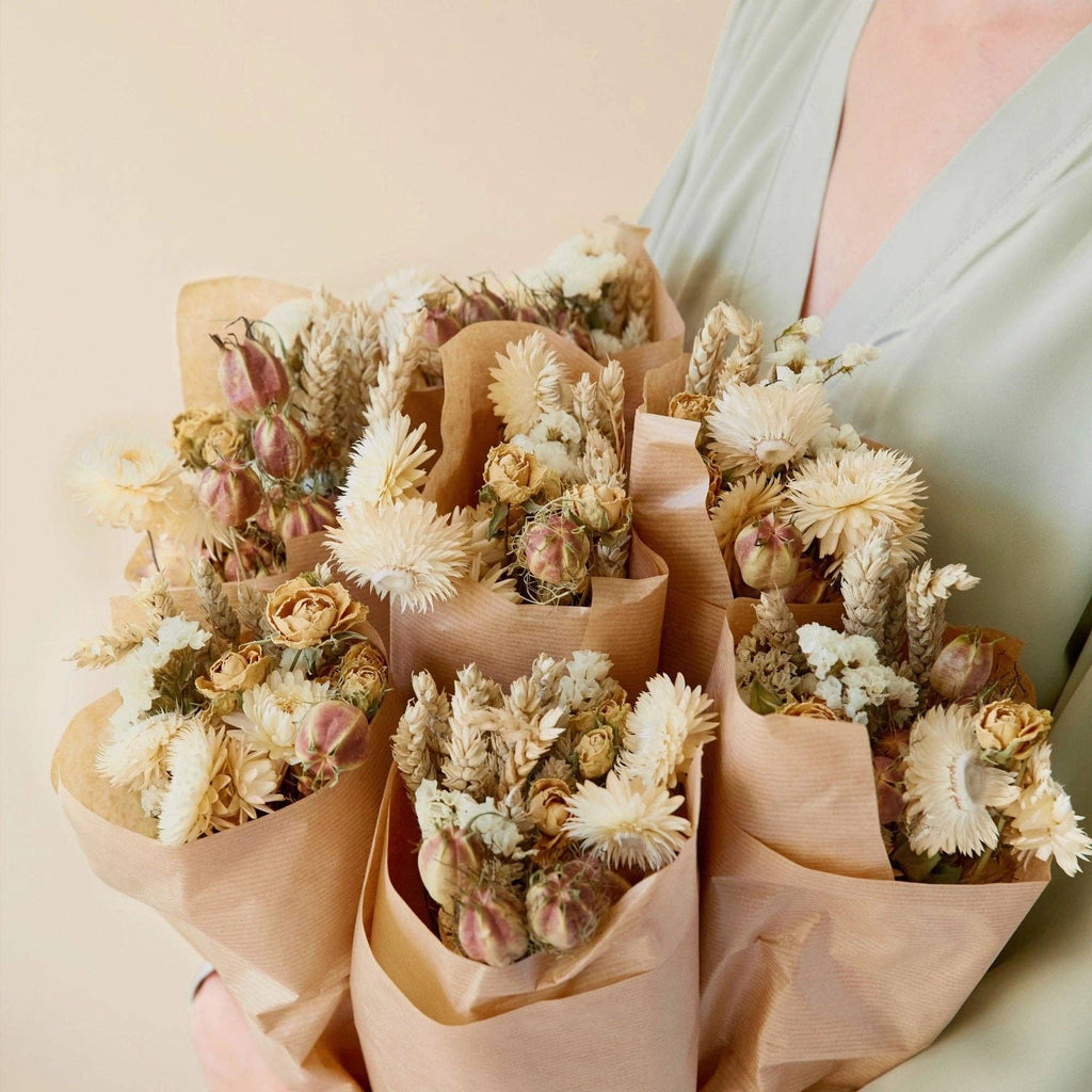 Natural Dried Bouquet | Farmhouse Home Decor
