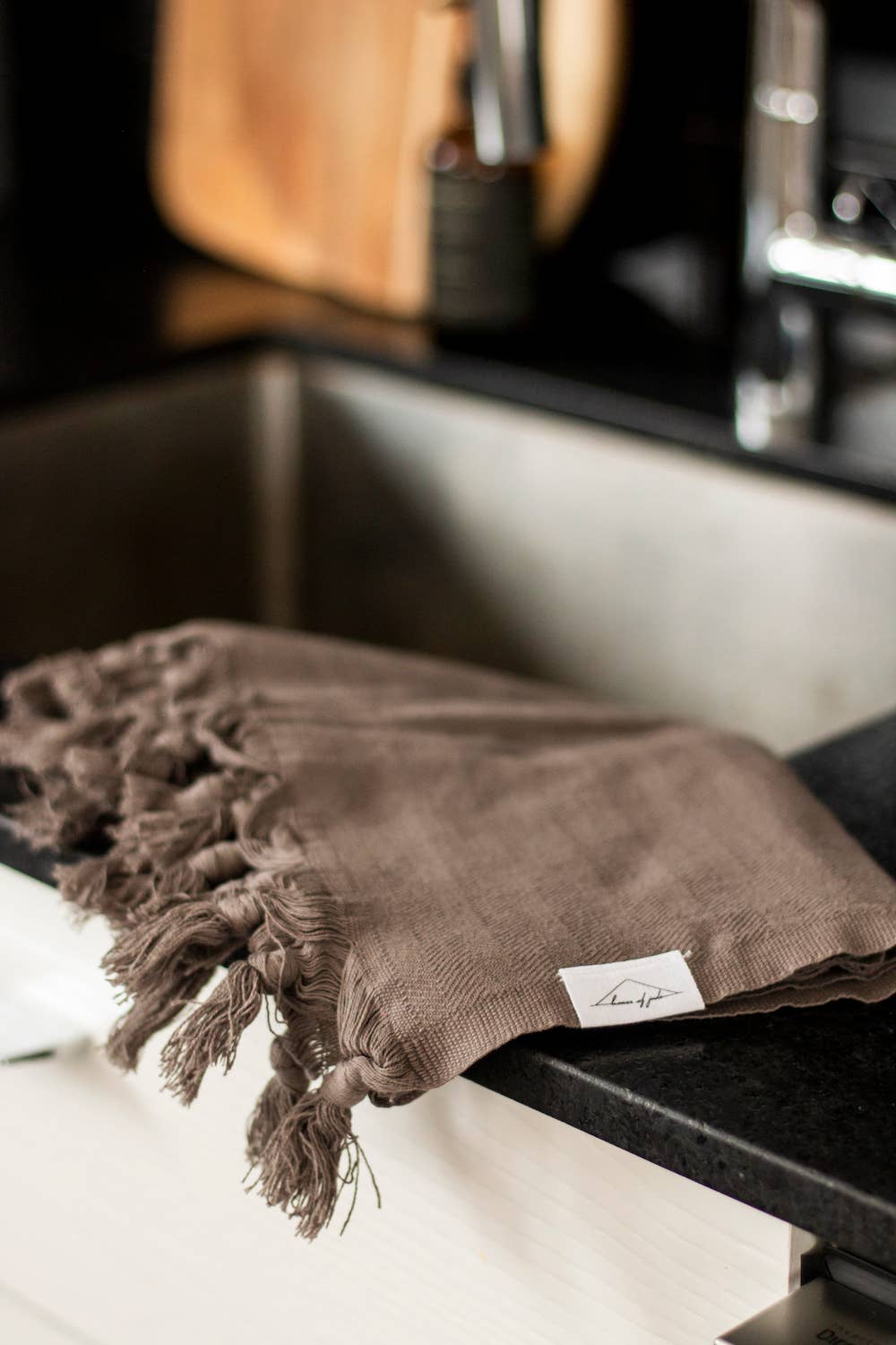 Hand Towel: Willow Stripe