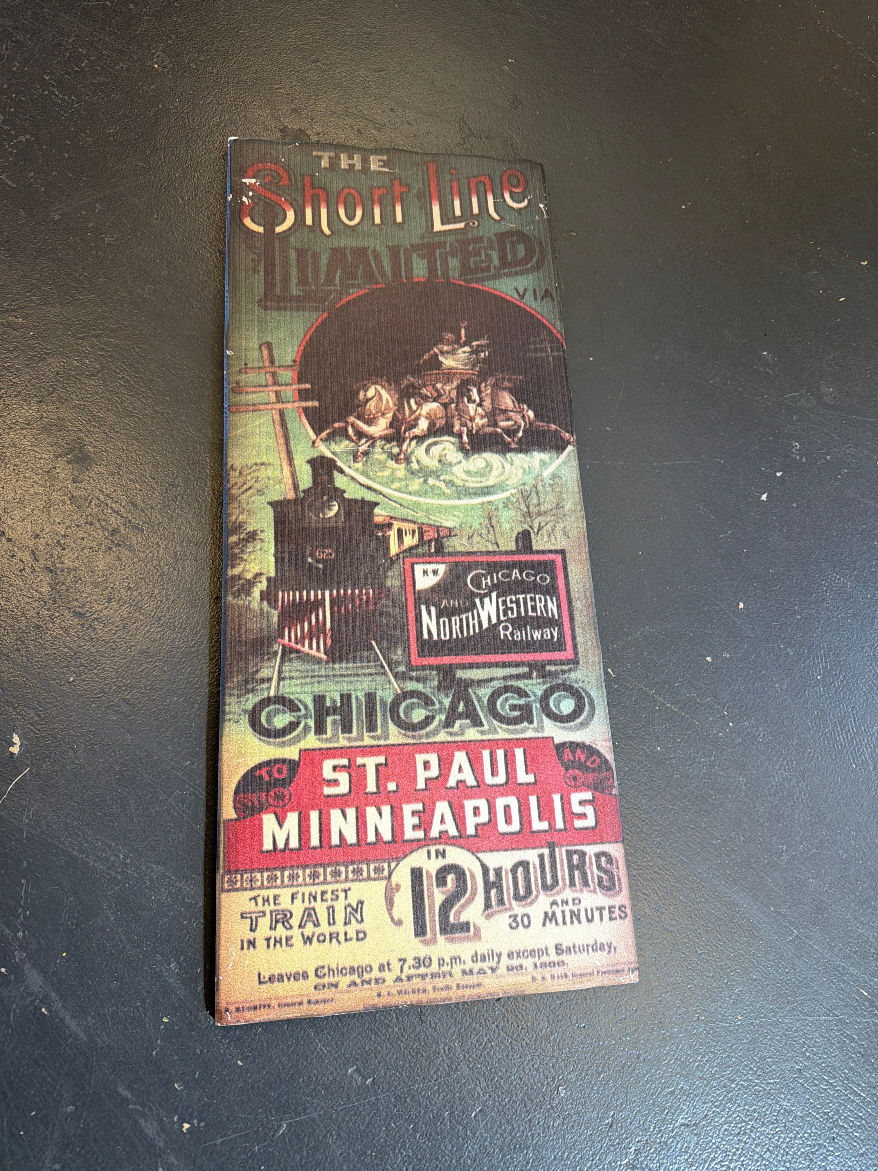 Vintage short line ad