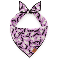 Spooky Season Reversible Dog Bandana: S - up to 13”