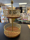 Indian two-tier lazy Susan