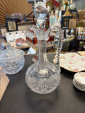 American Brilliant Period (ABP) cut crystal decanter or cruet