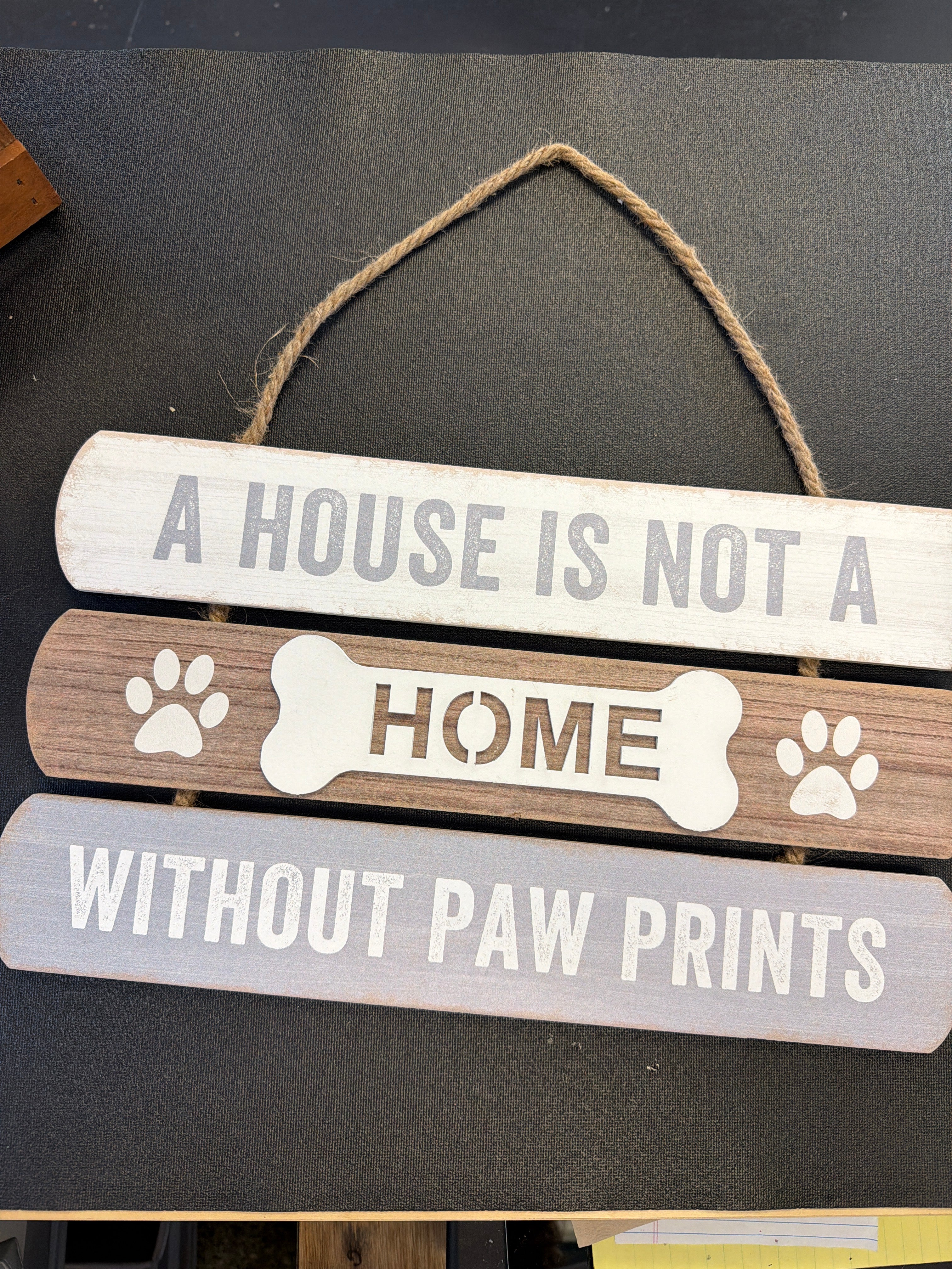 Paw Prints sign