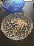 Princess House lead 3-taper candle holder