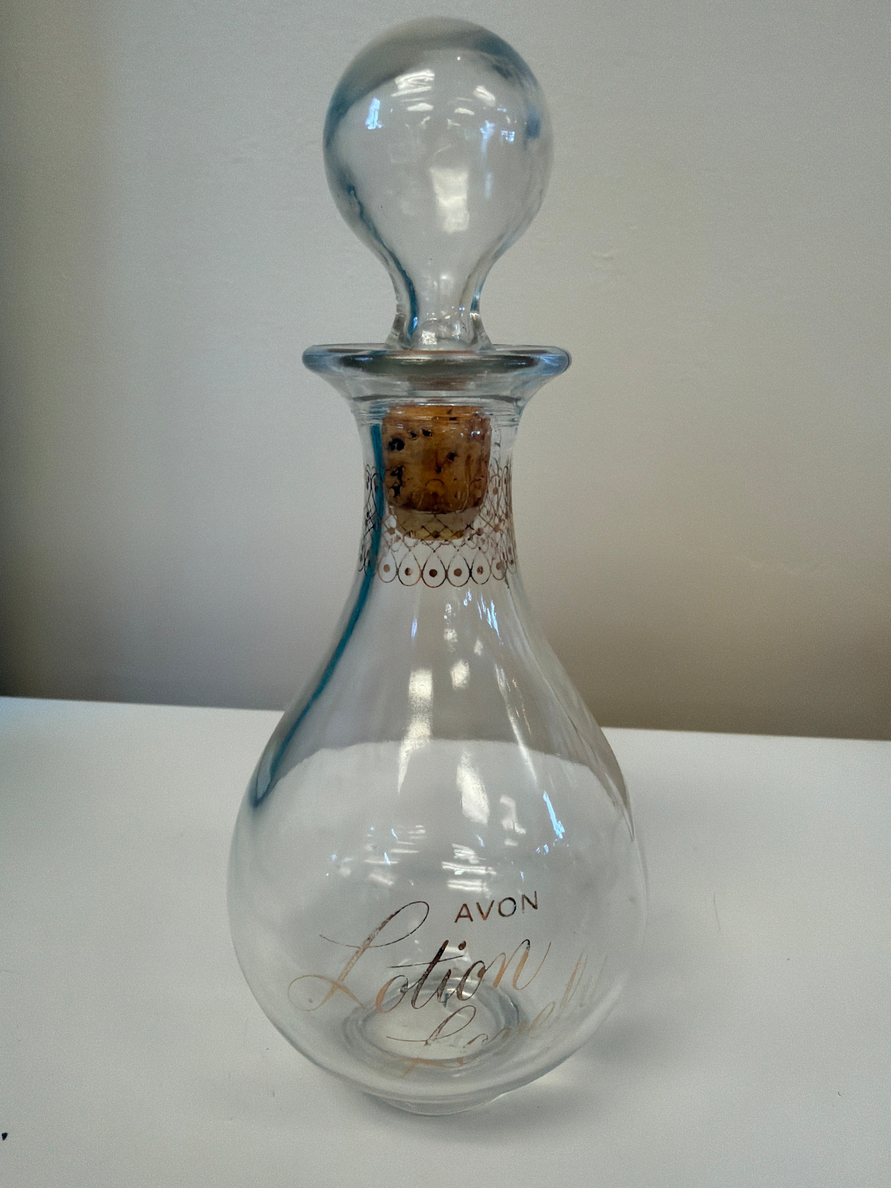 Vintage Avon decanter