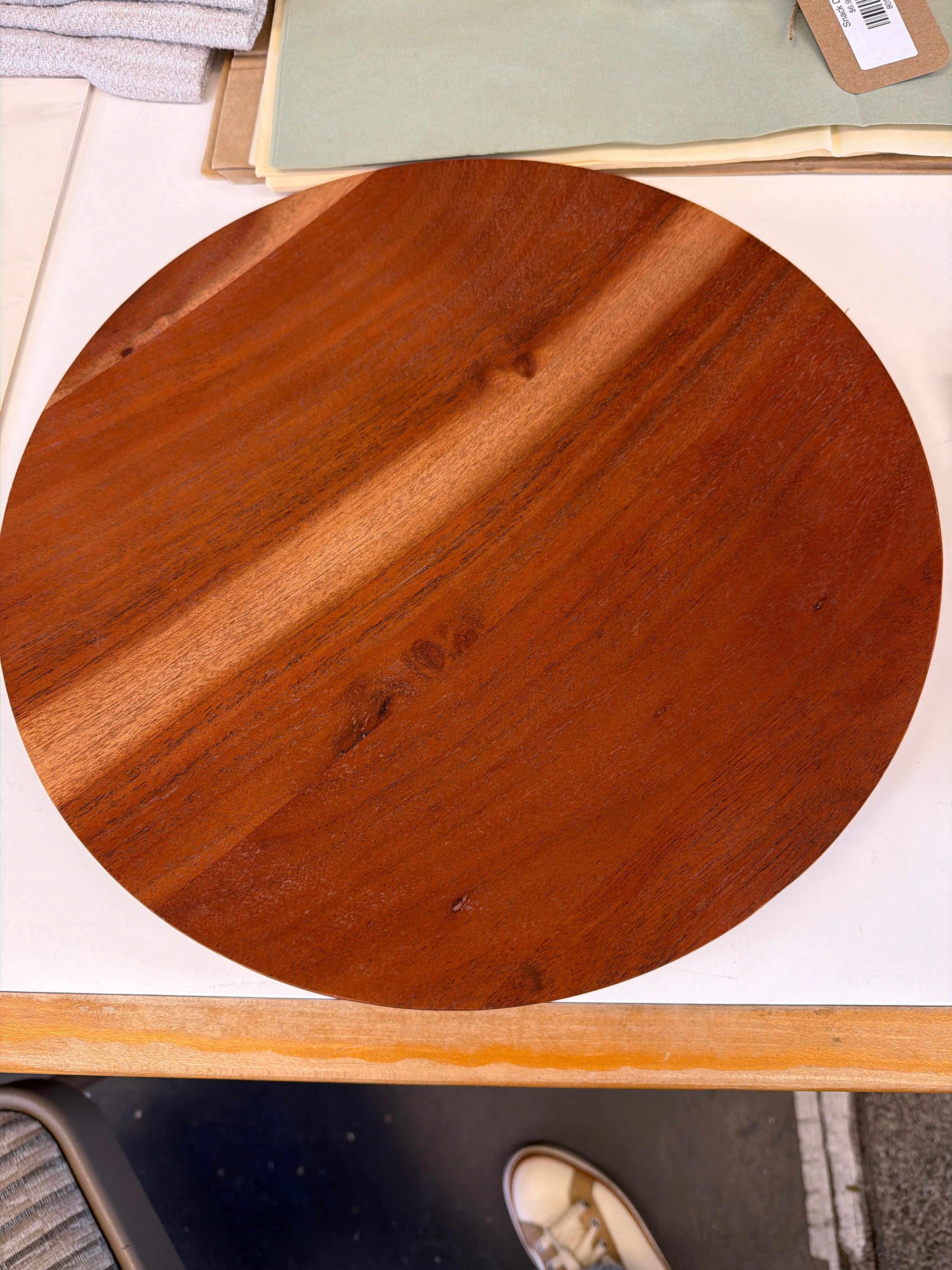 Olive wood plate