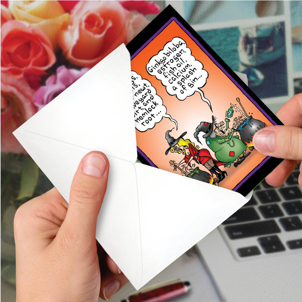 Halloween Card - Witch Brew