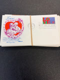 Letters to others first edition stamps, and envelopes