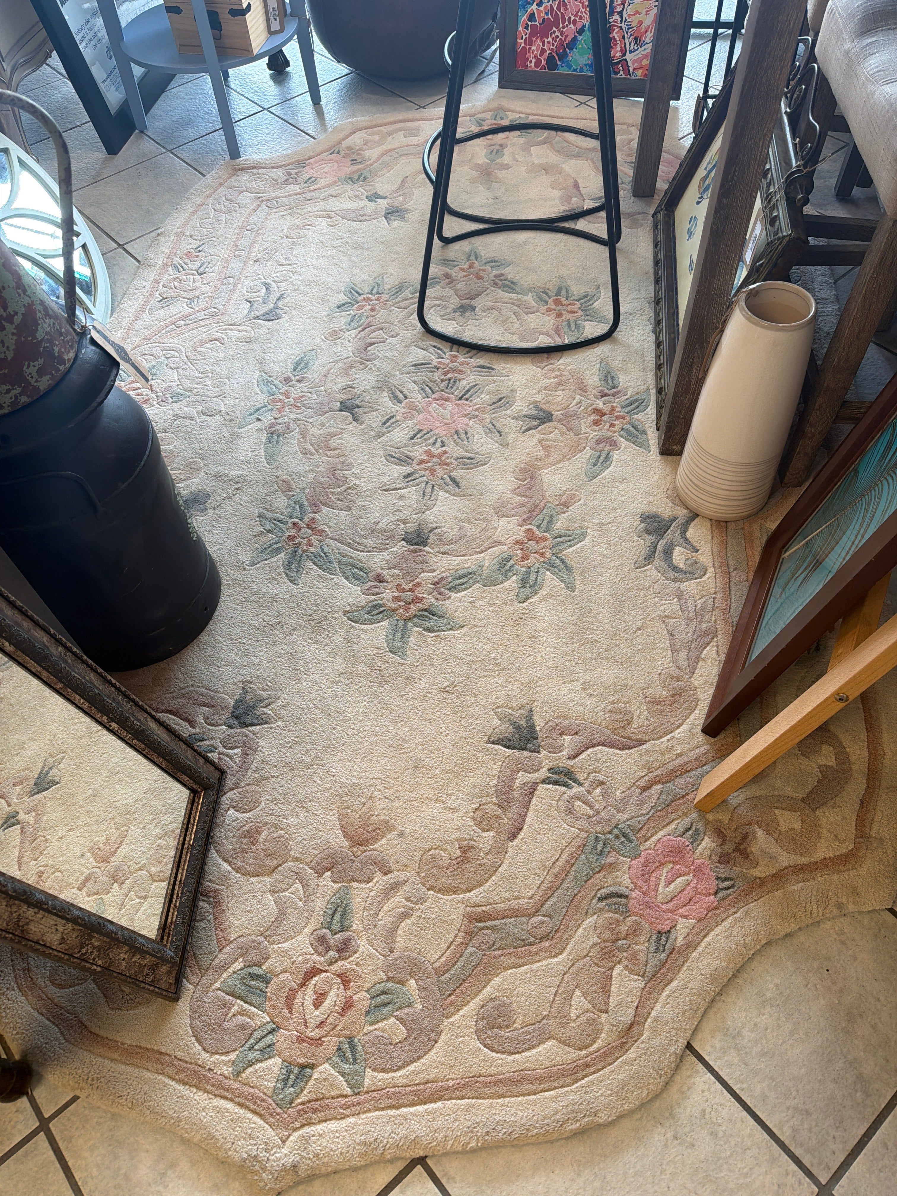 8’x5’ Aubusson Rug