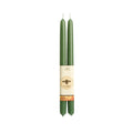 Taper Candles – 100% Pure Beeswax – Hand-Dipped: Moss / Standard (12" x 7/8")