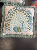 Peacock Pillow