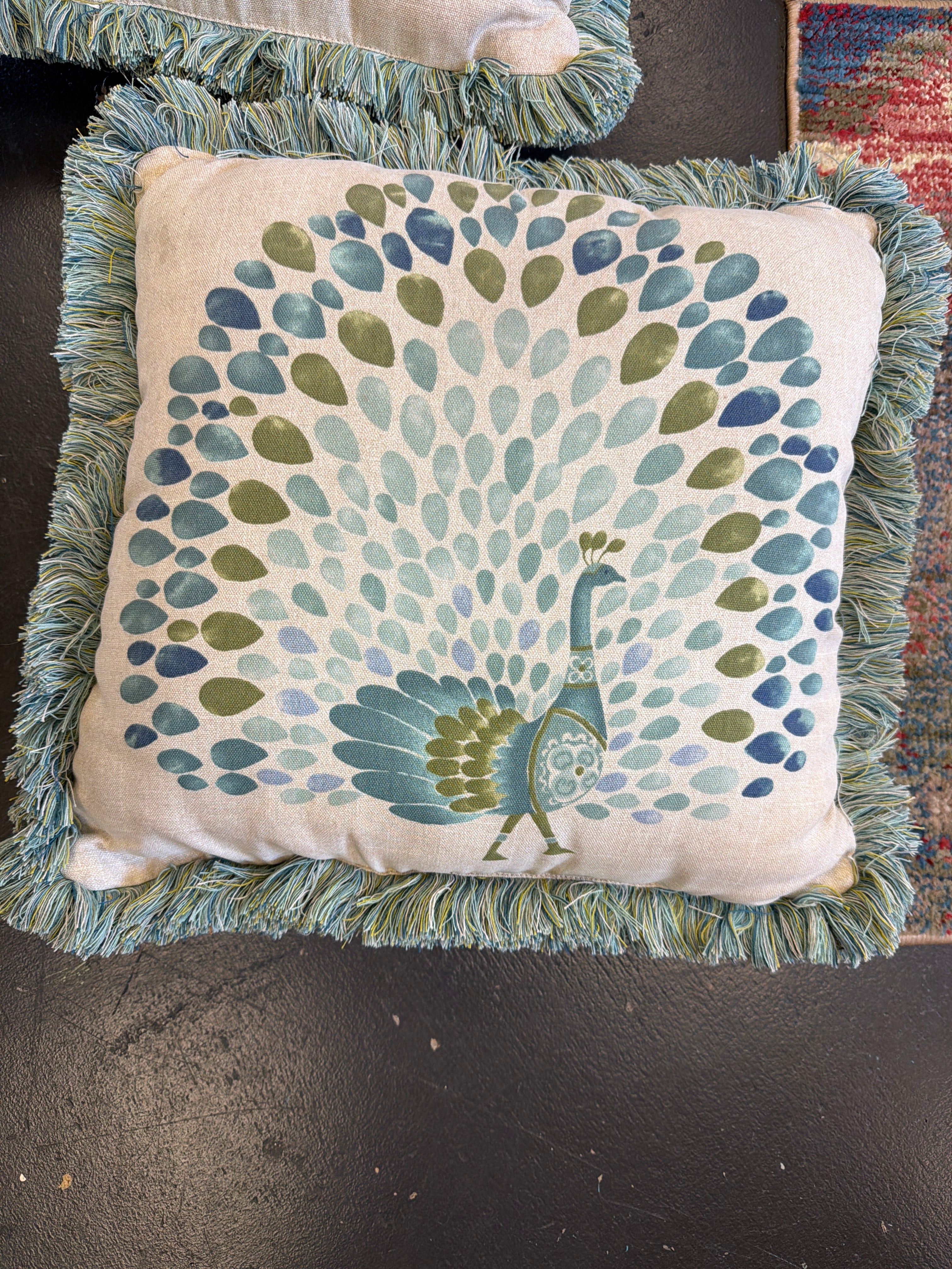 Peacock Pillow