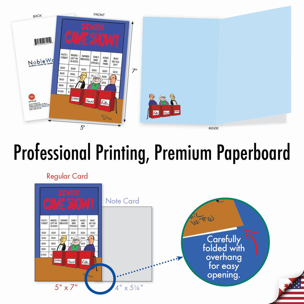 NobleWorks - Senior Jeopardy - All Occasions Card