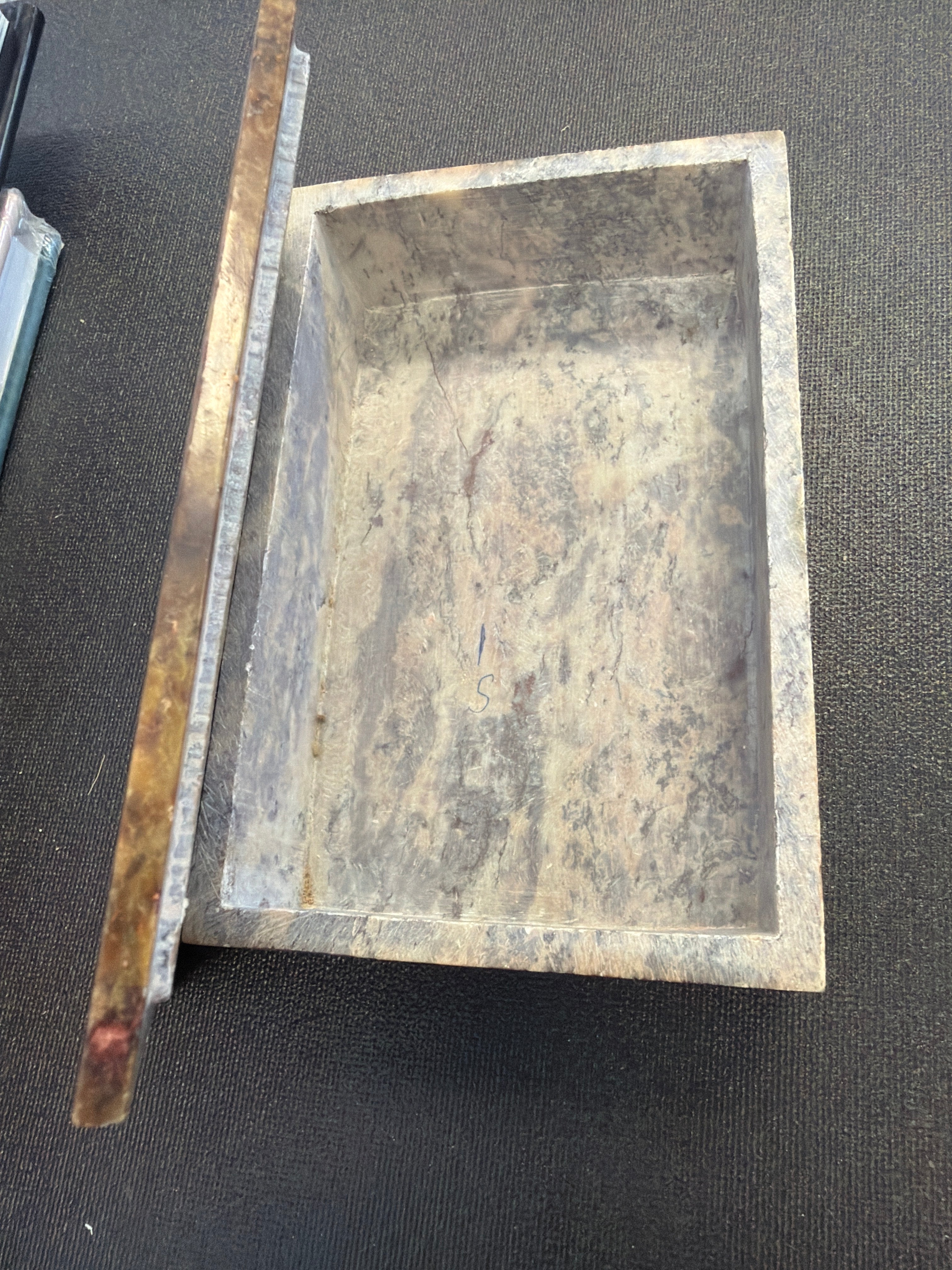 Vintage Stone Treasure Box