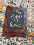 Chalk sign/key holder
