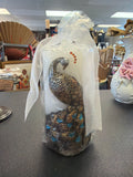 Peacock Candle