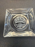 Vintage glass ashtray from Barker Hardware in Jacksonville, Florida (Hendrix Avenue)