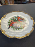 Japanese Red Birds Plate